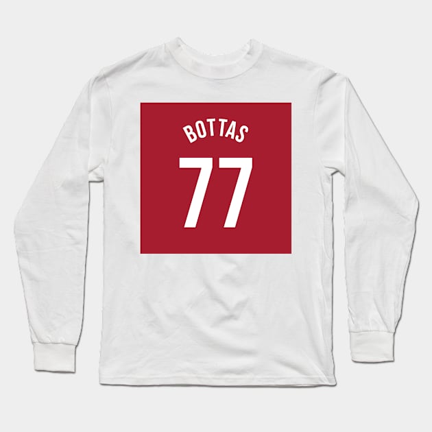 Bottas 77 - Driver Team Kit 2023 Season Long Sleeve T-Shirt by GreazyL